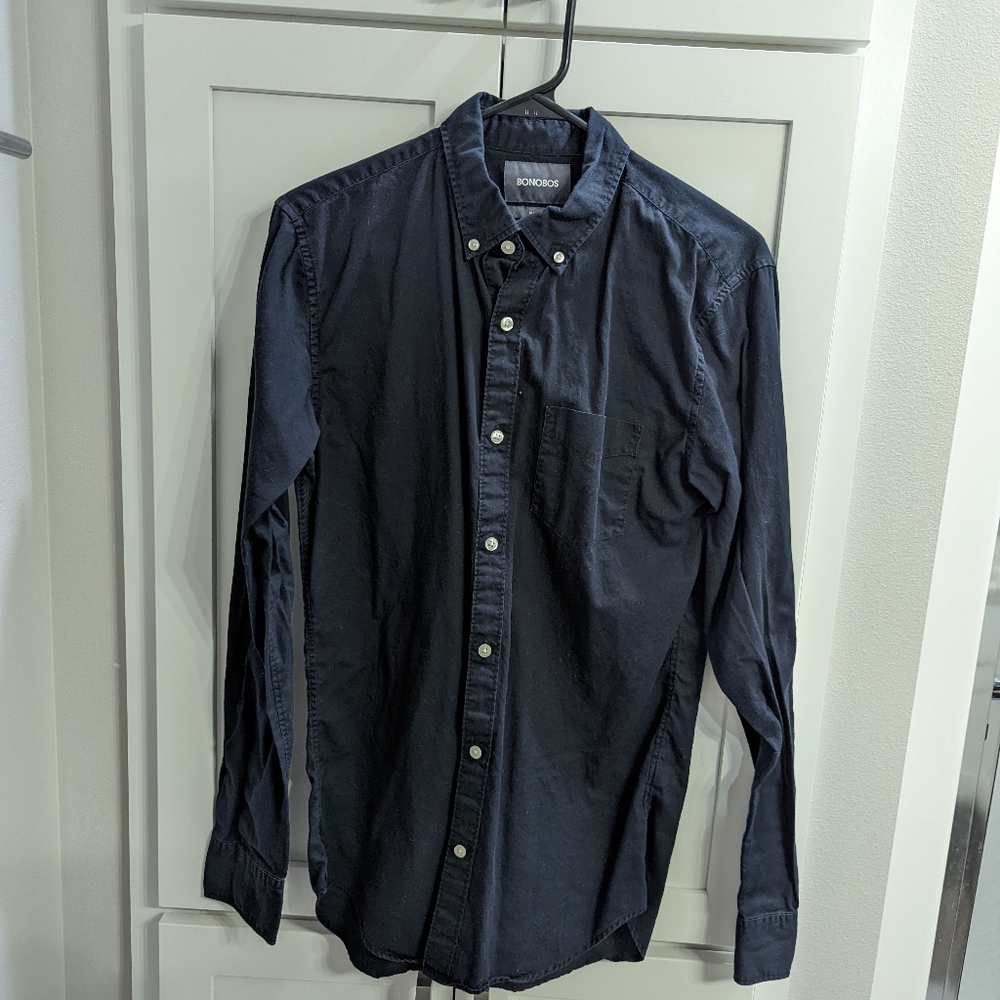 Bonobos Casual Button-Down - Small, Slim, Long